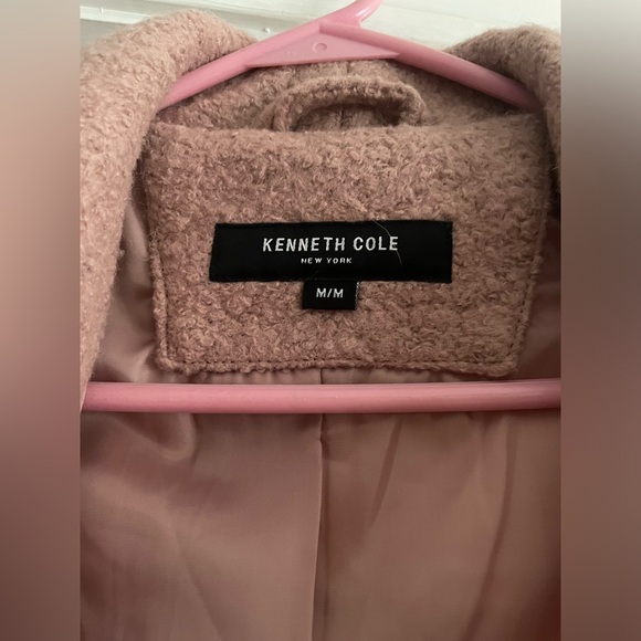 Kenneth Kole Boucle Asymmetrical Walker Coat Size M - Picture 2 of 8